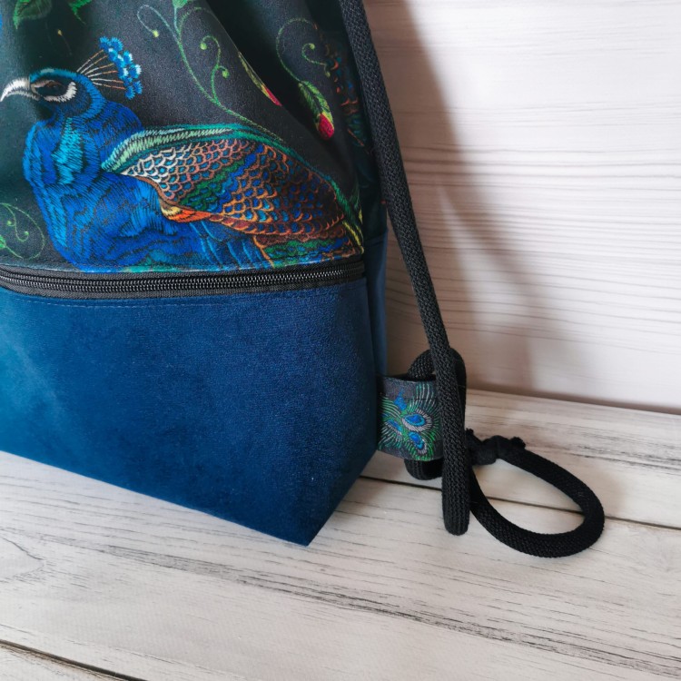 plecak pawie blue detal.jpg